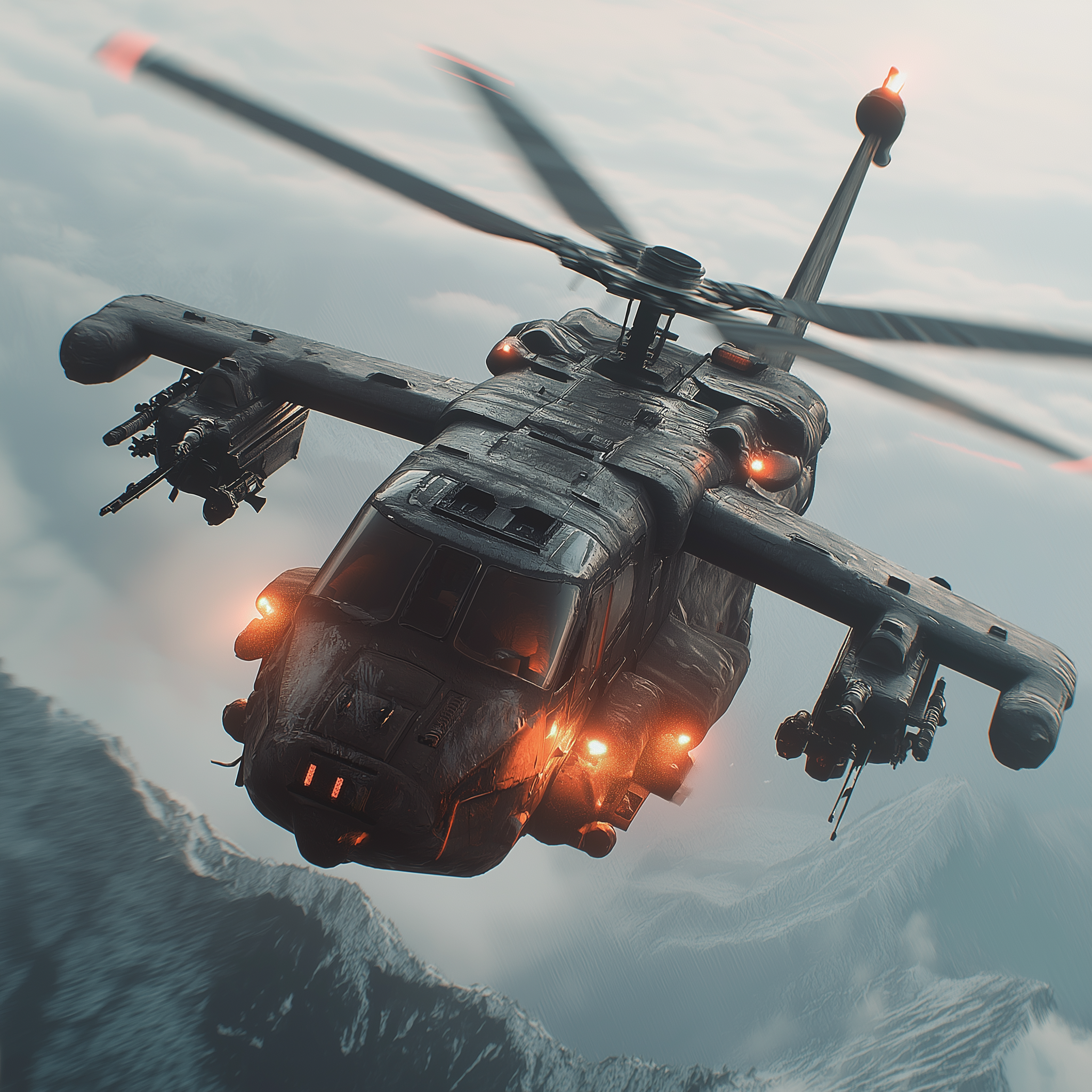 Thunderbird Assault Rotorcraft Vehicle in The Darklight Verse | World Anvil