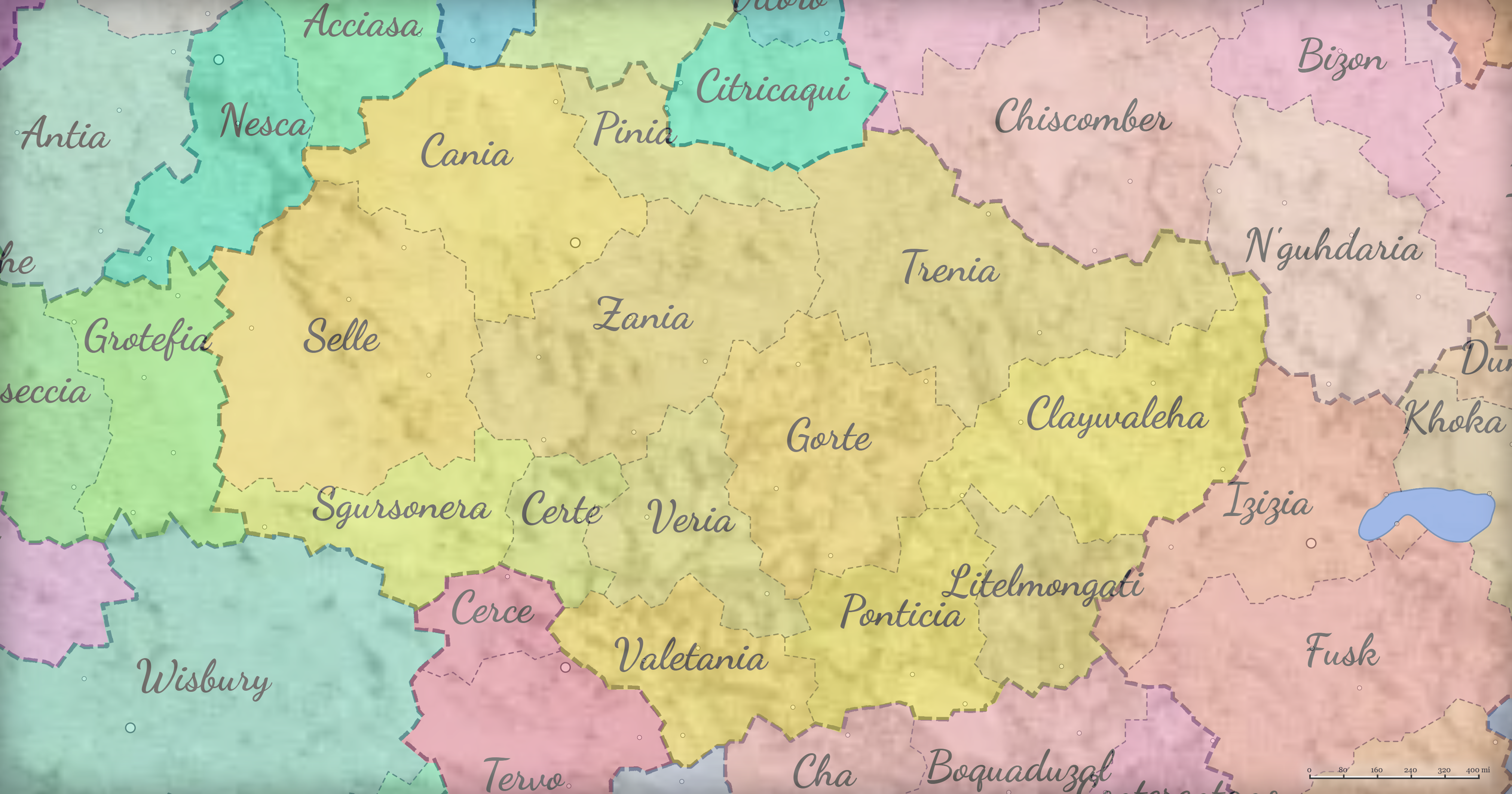 D'arcan Provincial Map