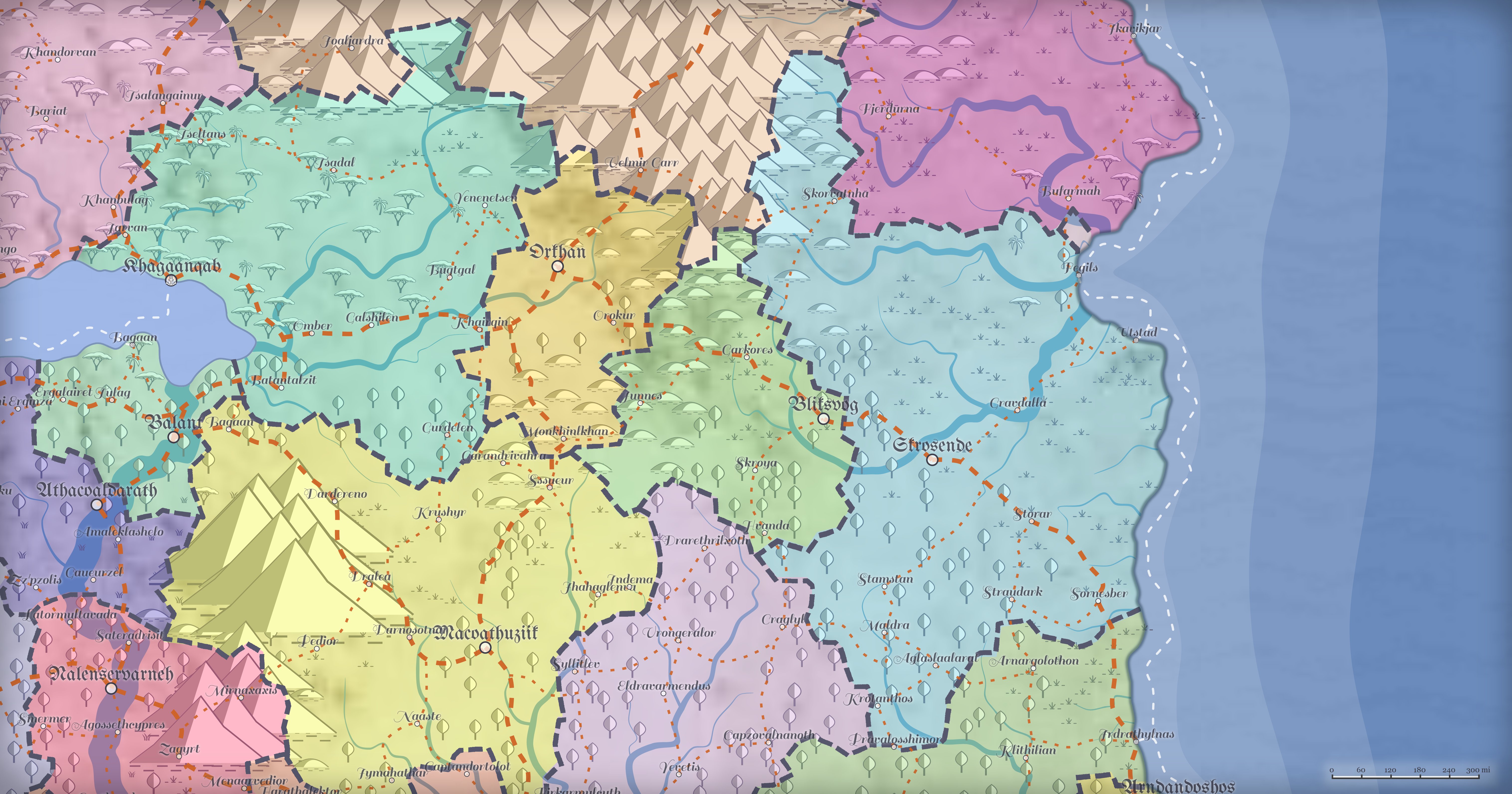 Menesian Map
