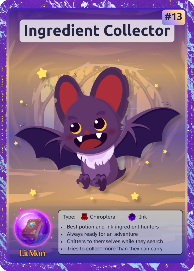 013 Ingredient Collector - Chiroptera LitMon
