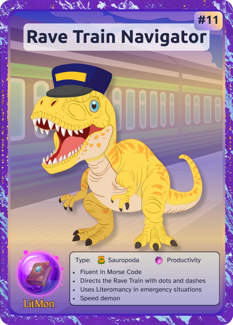 011 Rave Train Navigator - Sauropoda LitMon