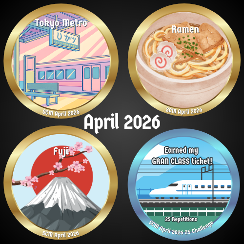 Sample of the SCM badges