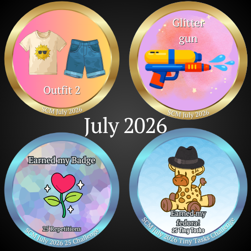 Sample of the SCM badges