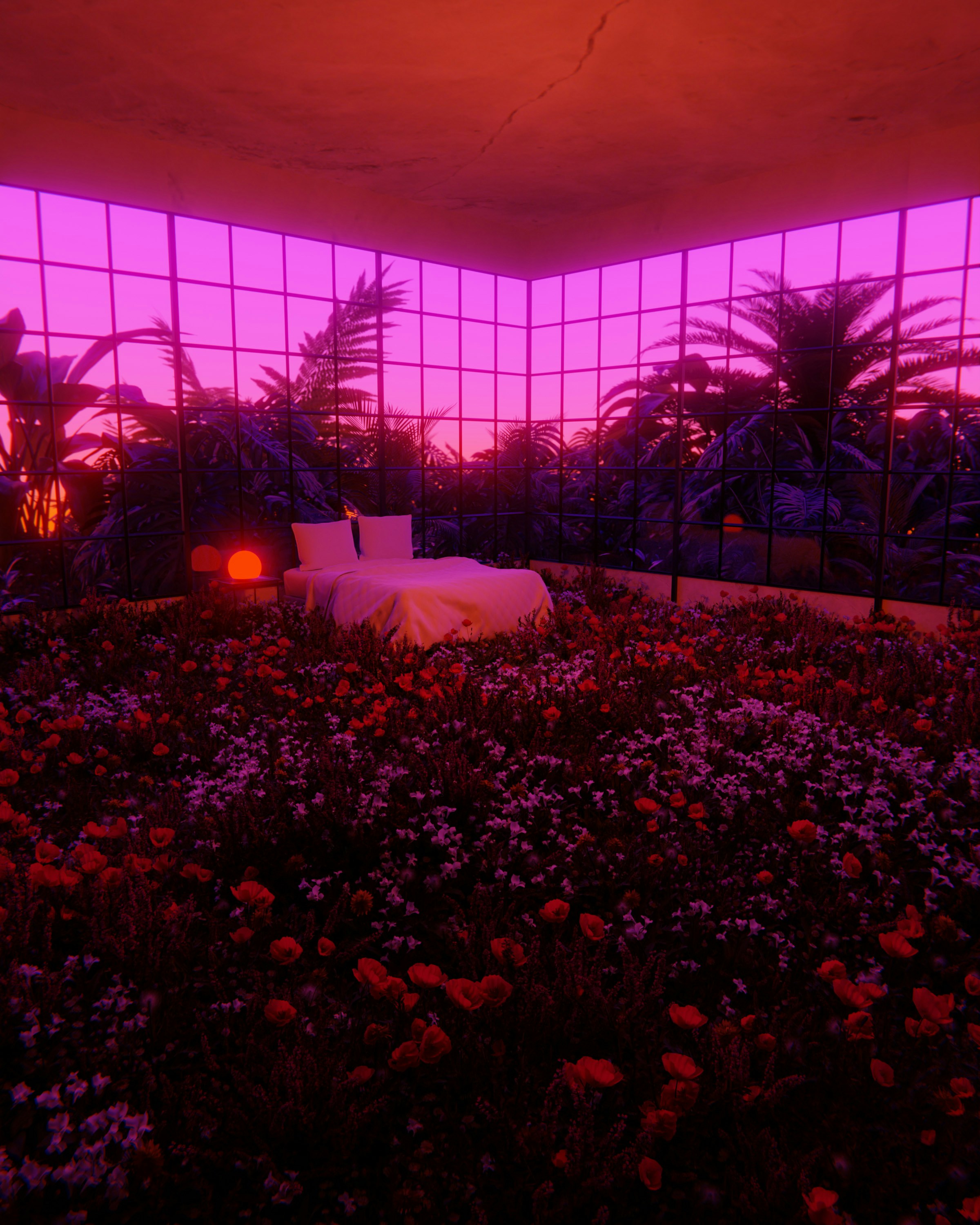 icarius-jpeg-flowersbed-unsplash.jpg A bed in a greenhouse flower meadow, dimly-lit