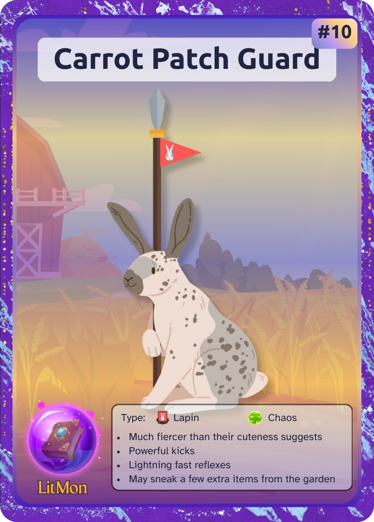 010 Carrot Patch Guard - Lapin LitMon