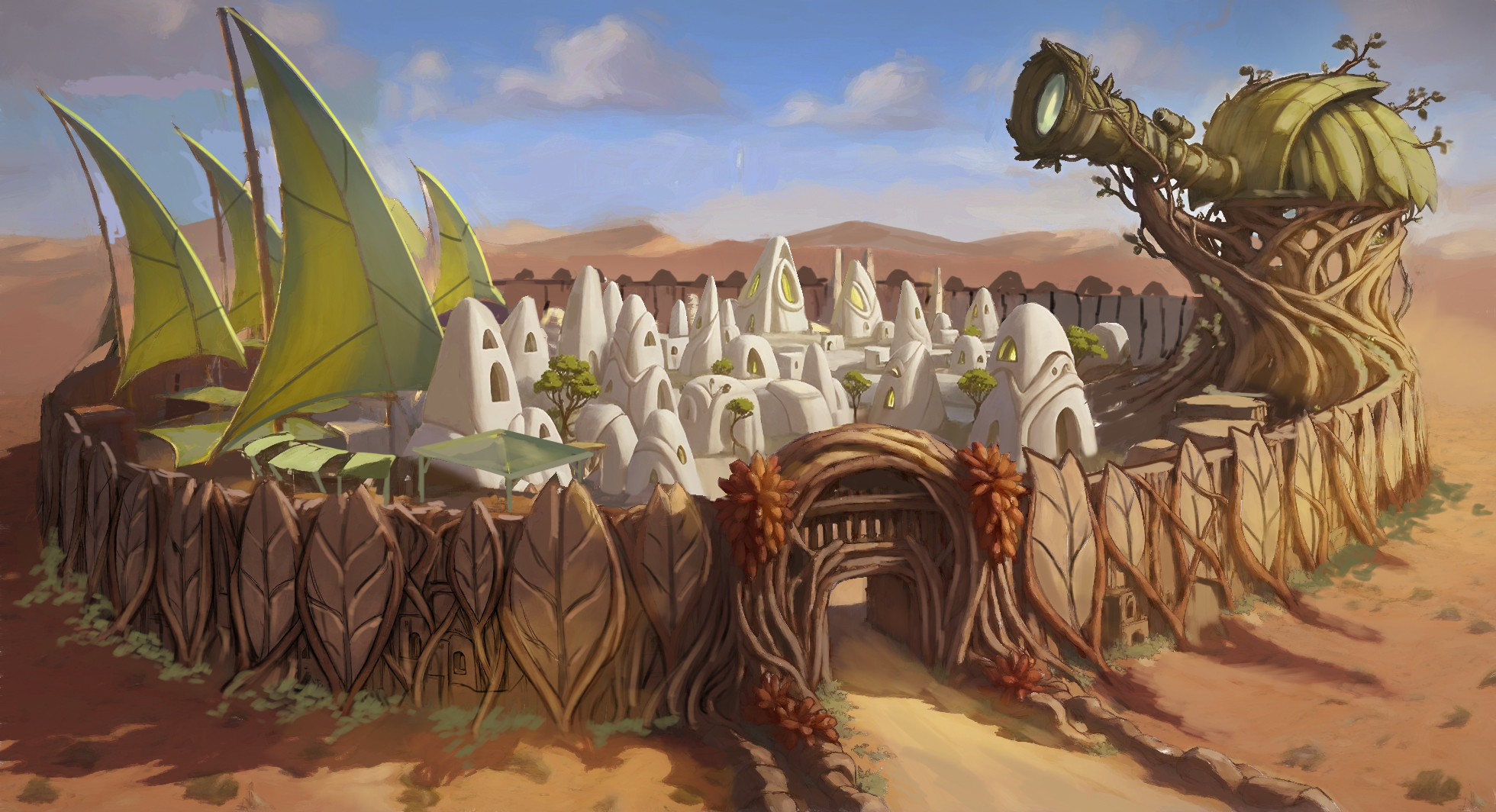 Saburra Saburra from the front gate