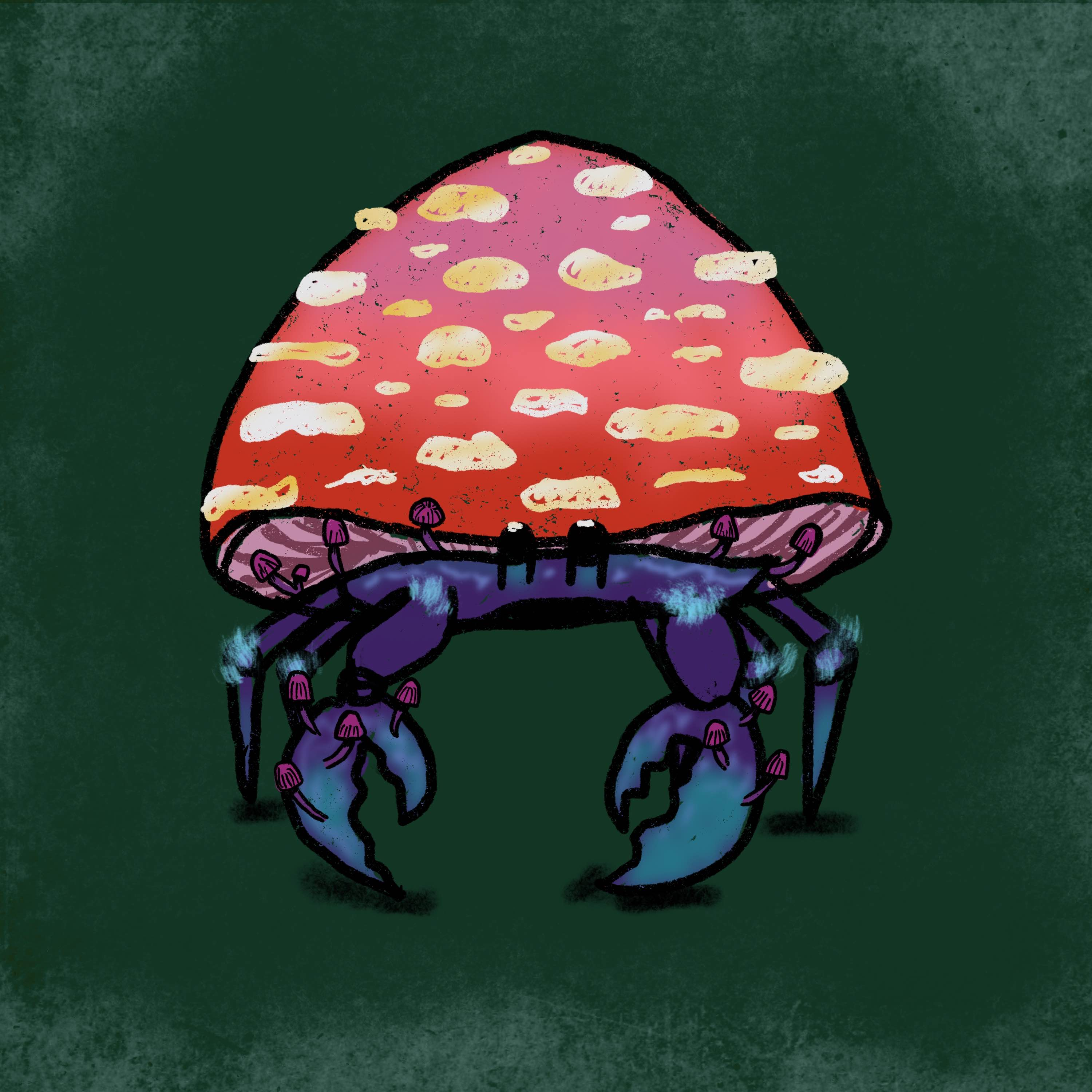 One of the larger, land based crabgi