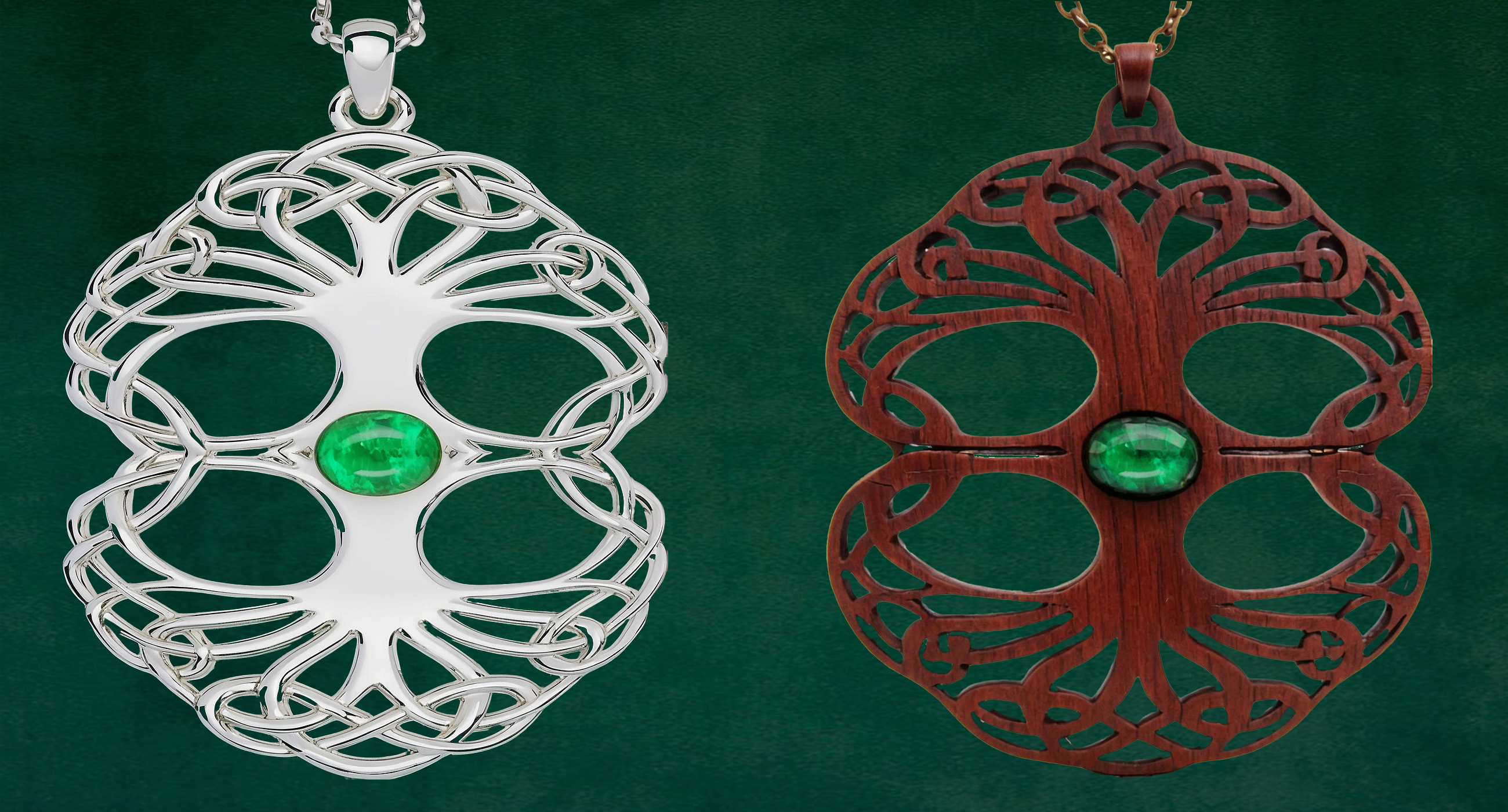 Caldavian Tree of Life Pendant