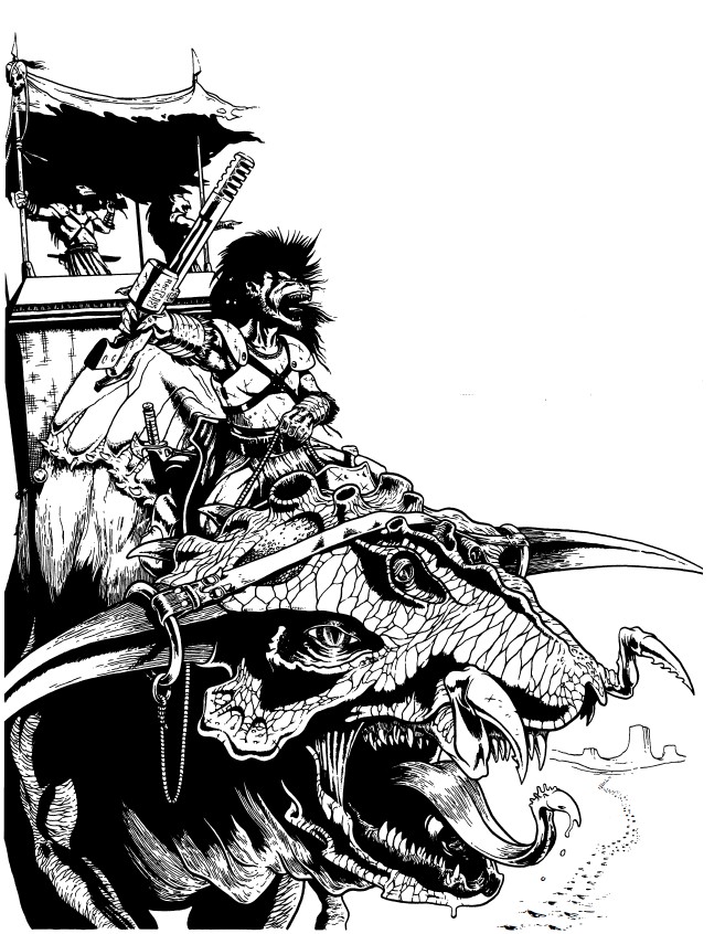 Sim Van Monster Riders Simvan Monster Riders Species in RIFTS MAYHEM | World Anvil