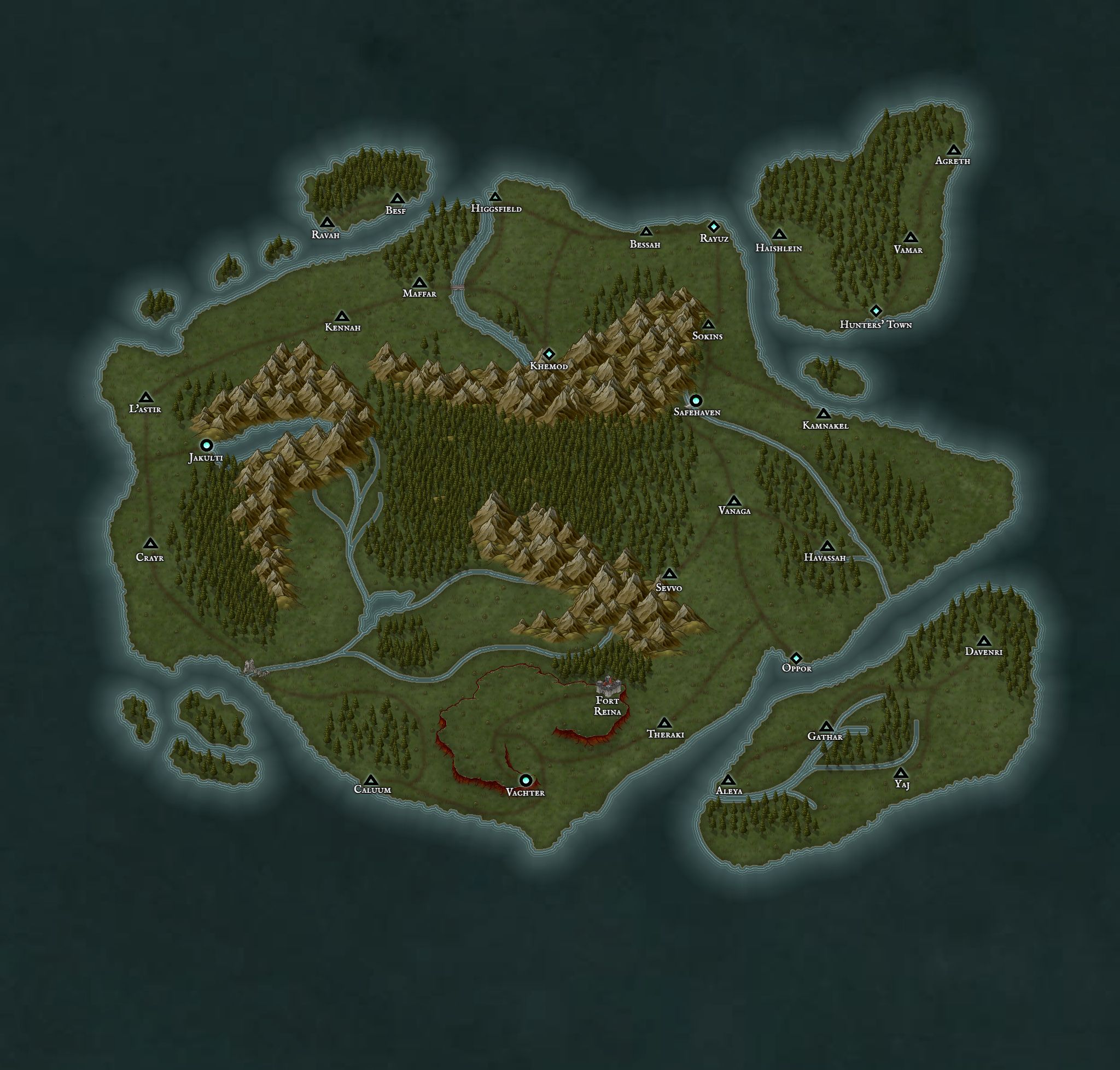 The Island in The Known World - Campaign Setting| World Anvil