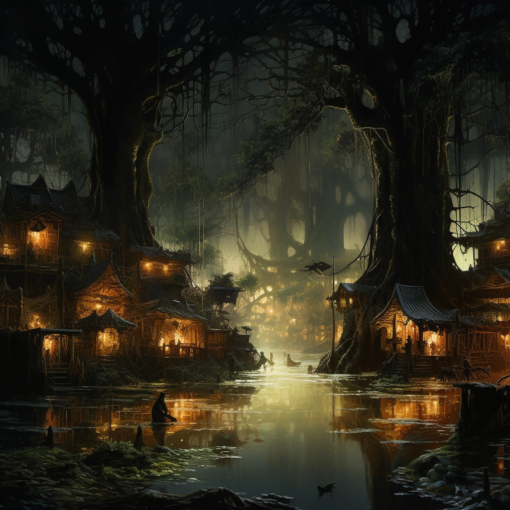 Vhan Kath Settlement in Laminarum Remaster | World Anvil