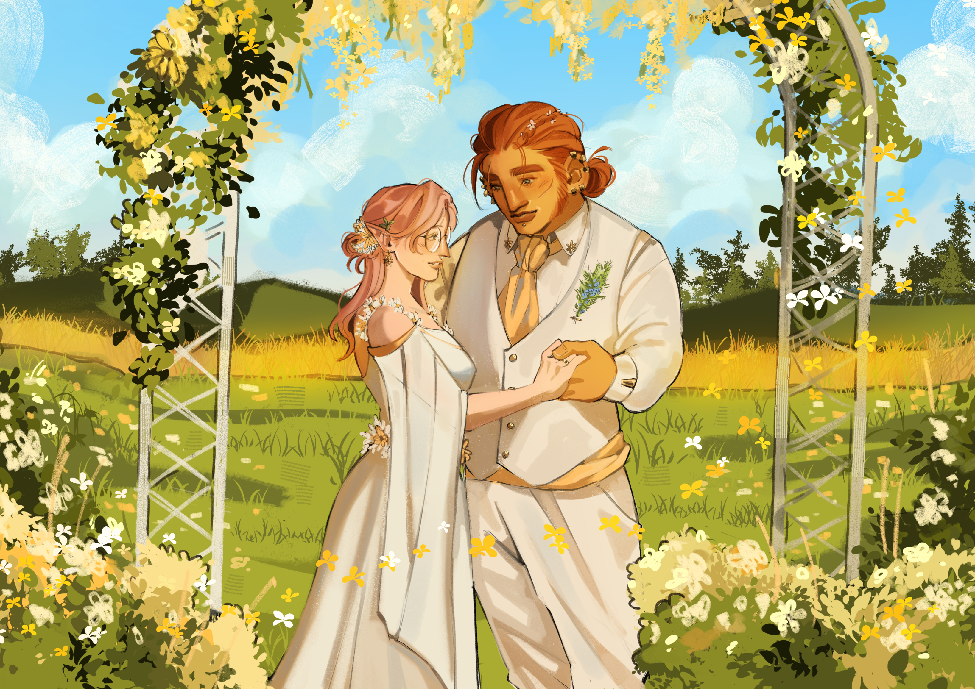 Thyme and Juniper Wedding