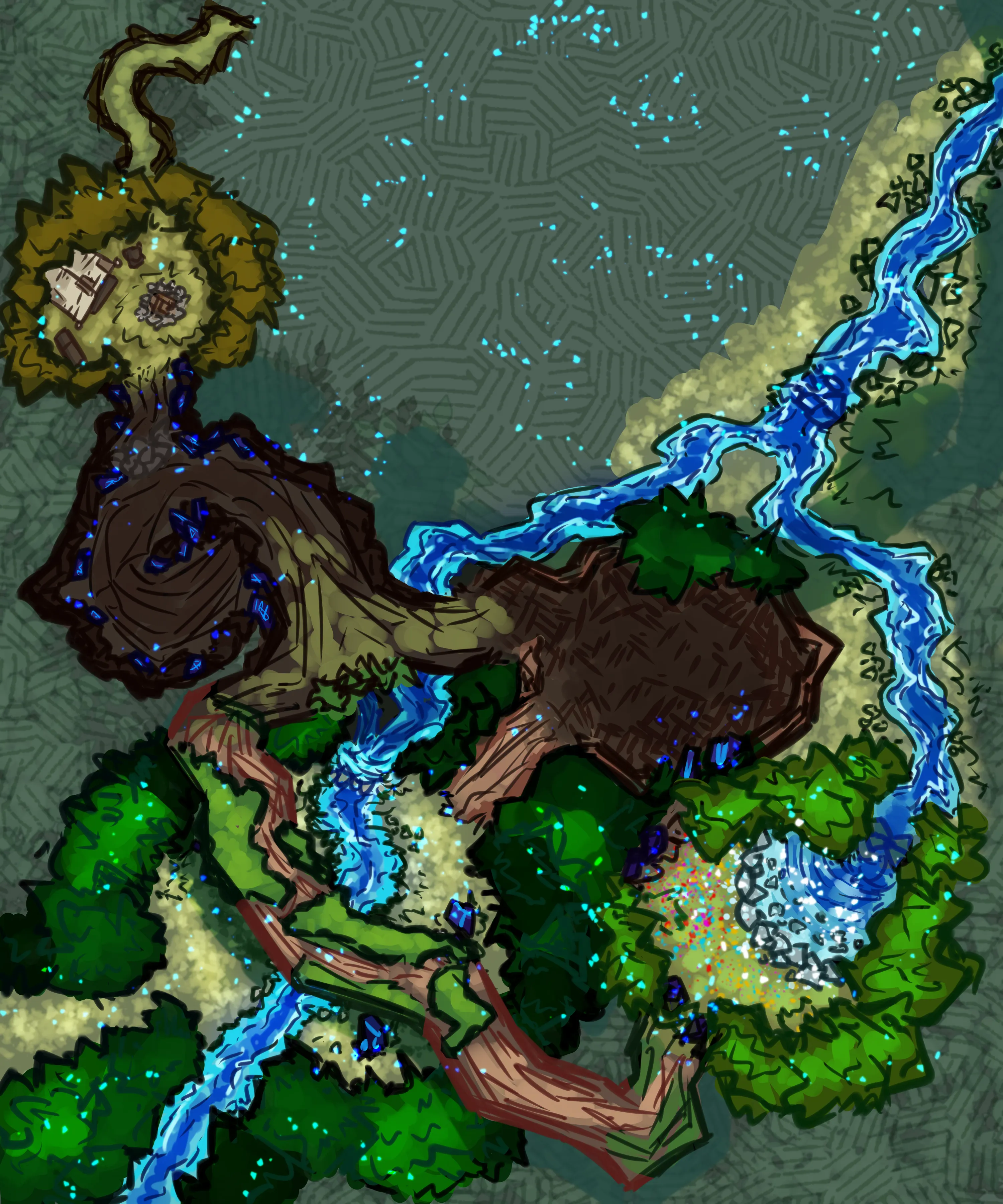 Runecarved Woodland Floor 2