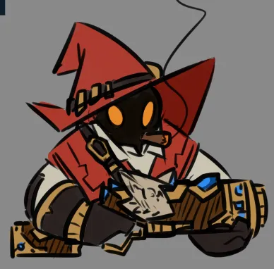 Wizard with a Gun dot PNG