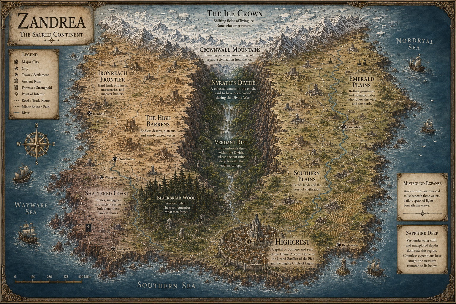 Aethara Homepage | World Anvil