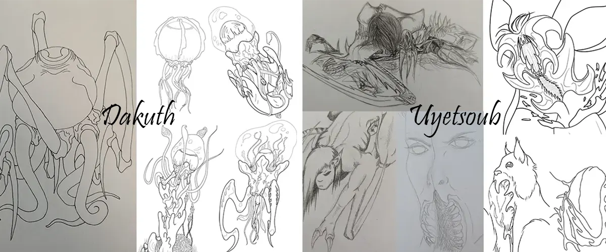 Old to New Comparison between old and new drawings.