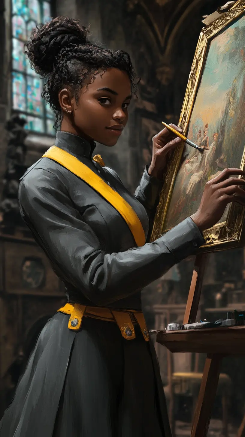 hanhula_concept_art_of_a_black_german_girl_in_a_dark_grey_unifo_7e4326ea-36f4-437b-95a1-506644f14c5d.webp