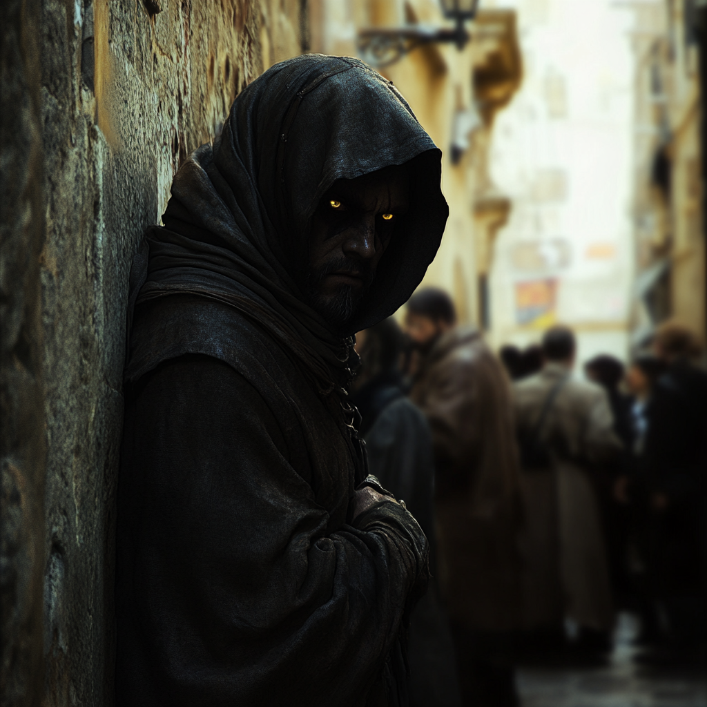 A Nightwalker on the Street