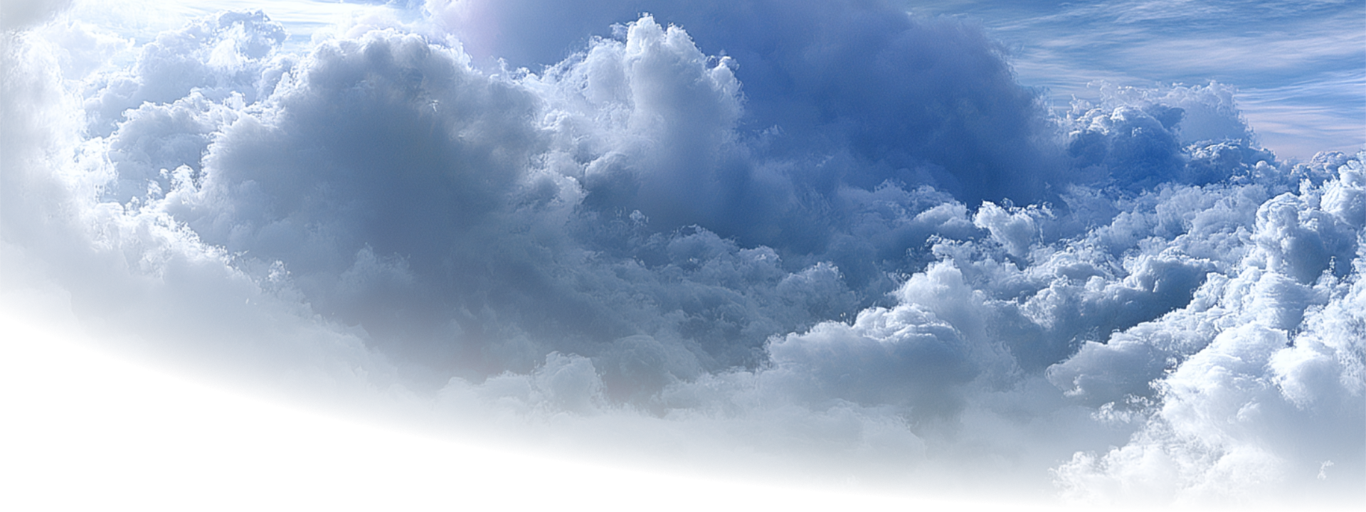 cloud background cropped bottom fade