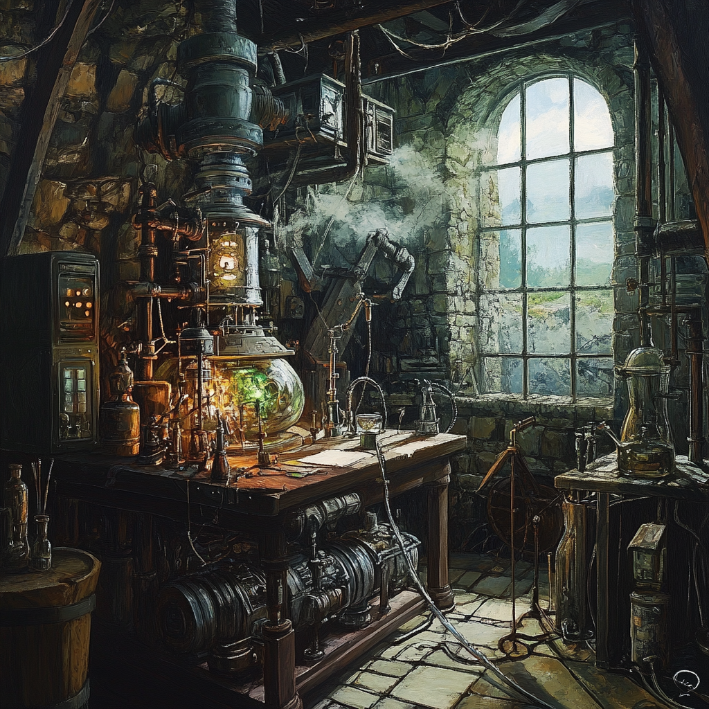 Frankenstein Lab Objects Dr. Frankenstein's Lab Building / Landmark in The Weavebound Isles ...