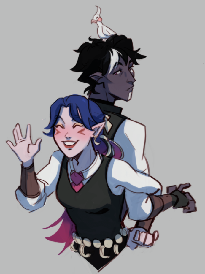 Néreah, Callum y Merengue