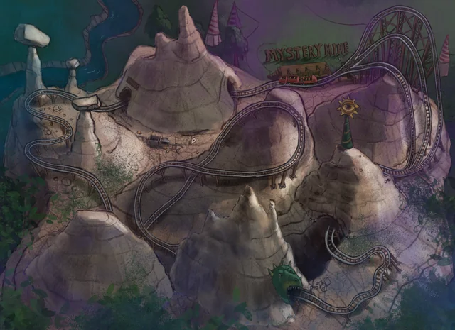 Mystery Mine Building / Landmark in Wild Beyond the Witchlight Campaign ...