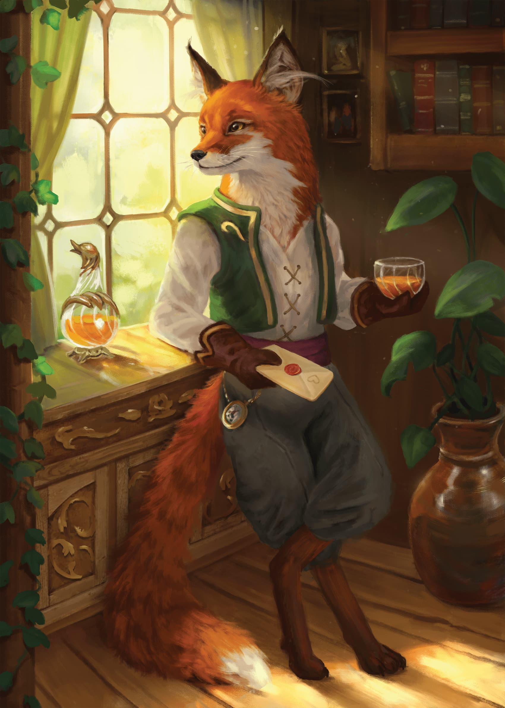 Vulpkanin Ref Vulpin Species in Humblewood | World Anvil