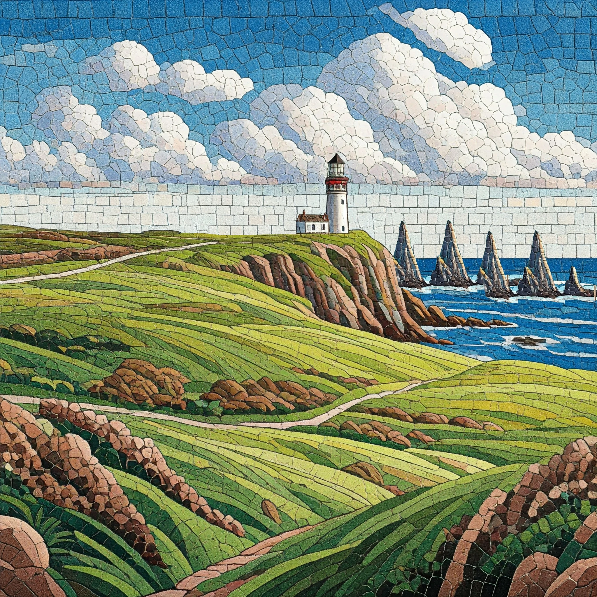 Wellmore Station Mosaic - Cragfinger Cove