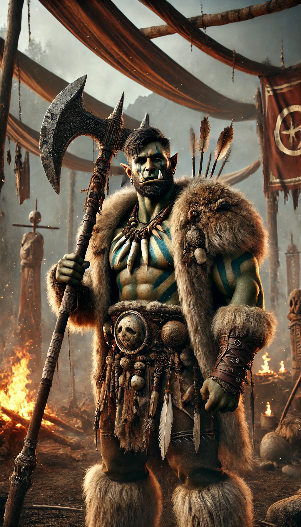 Wild Thalarian Warchief son