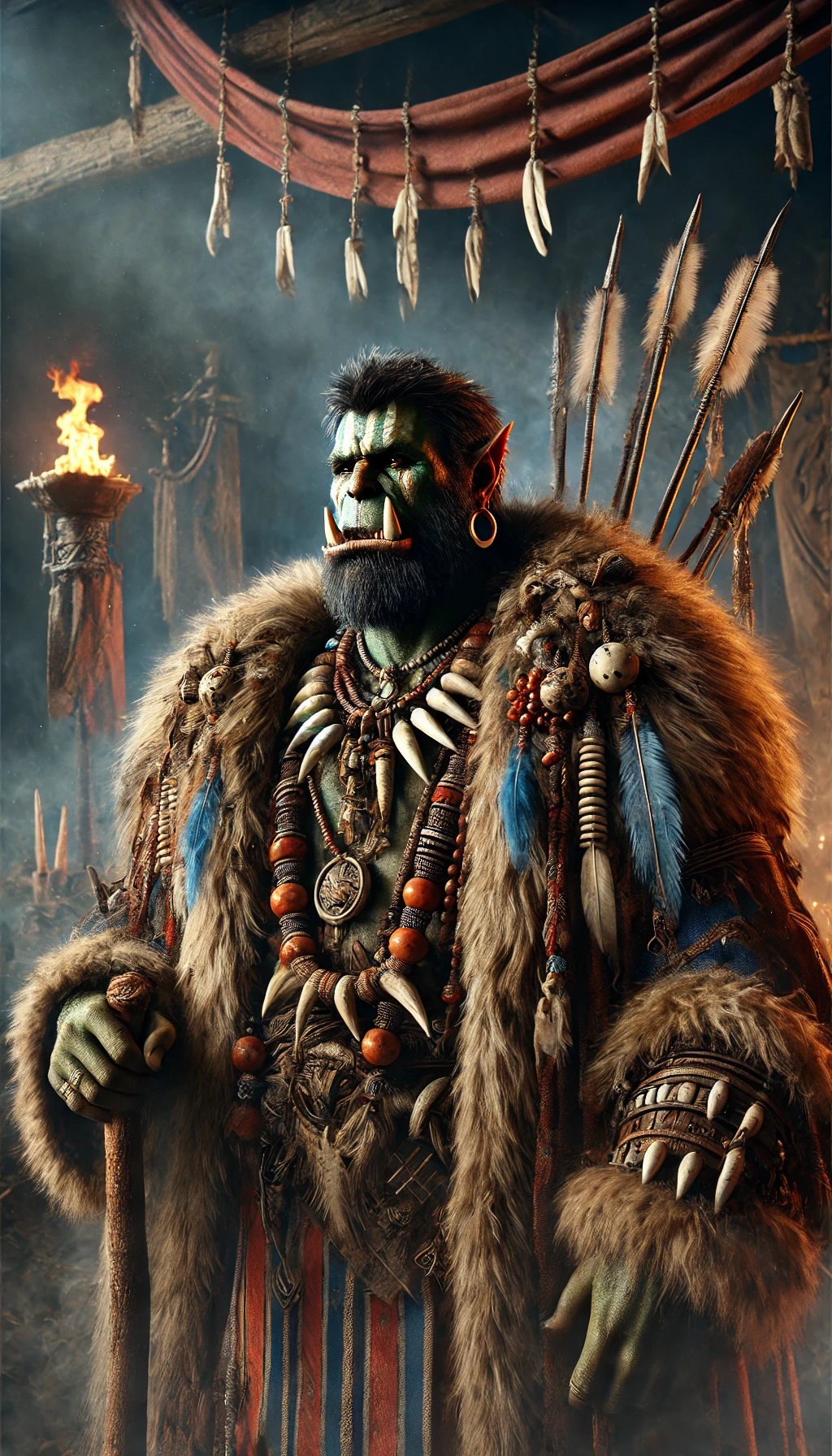Wild Thalarian Warchief Orc