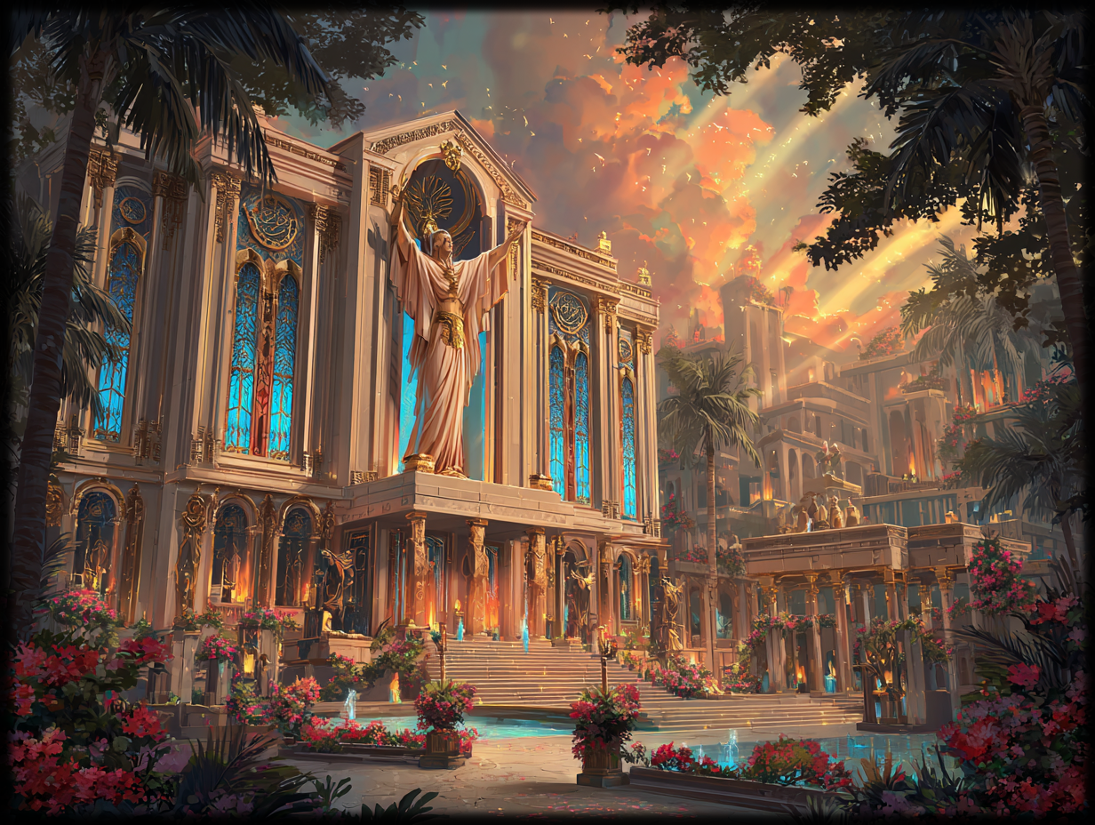 Burj Alzuhr - High Temple of the Dawnfather