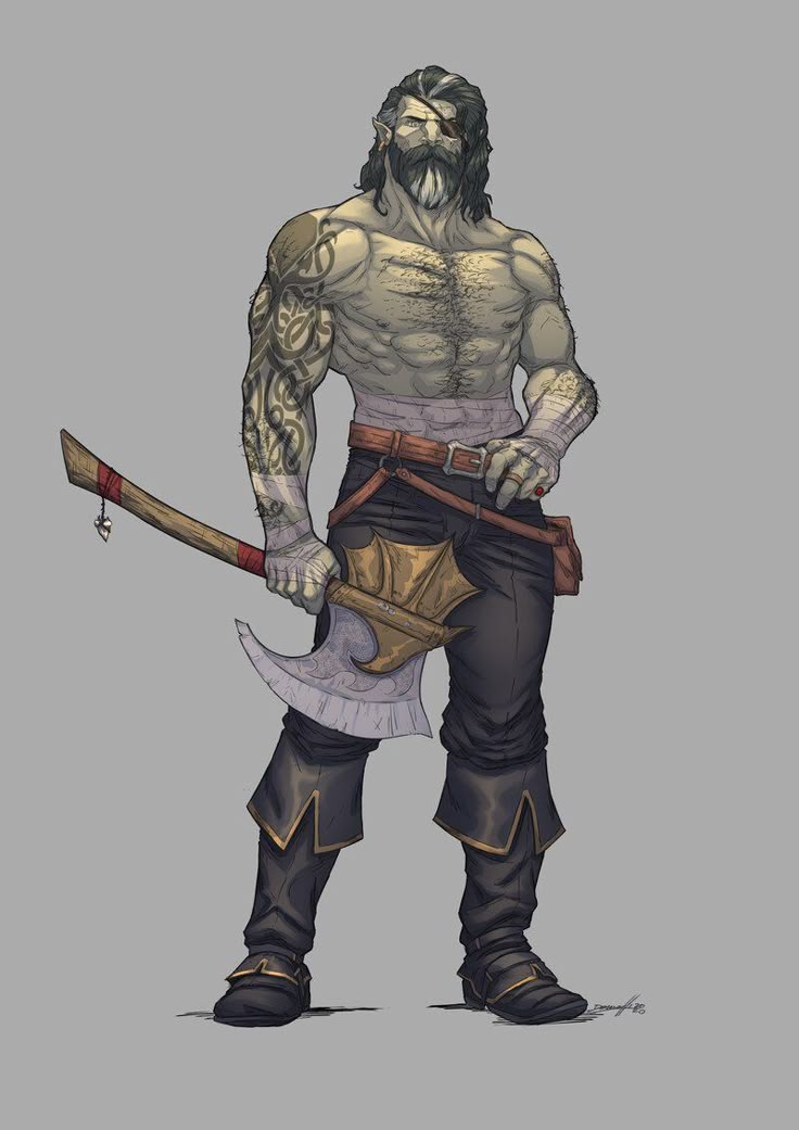 Orc Blooded Species in Tideworld | World Anvil