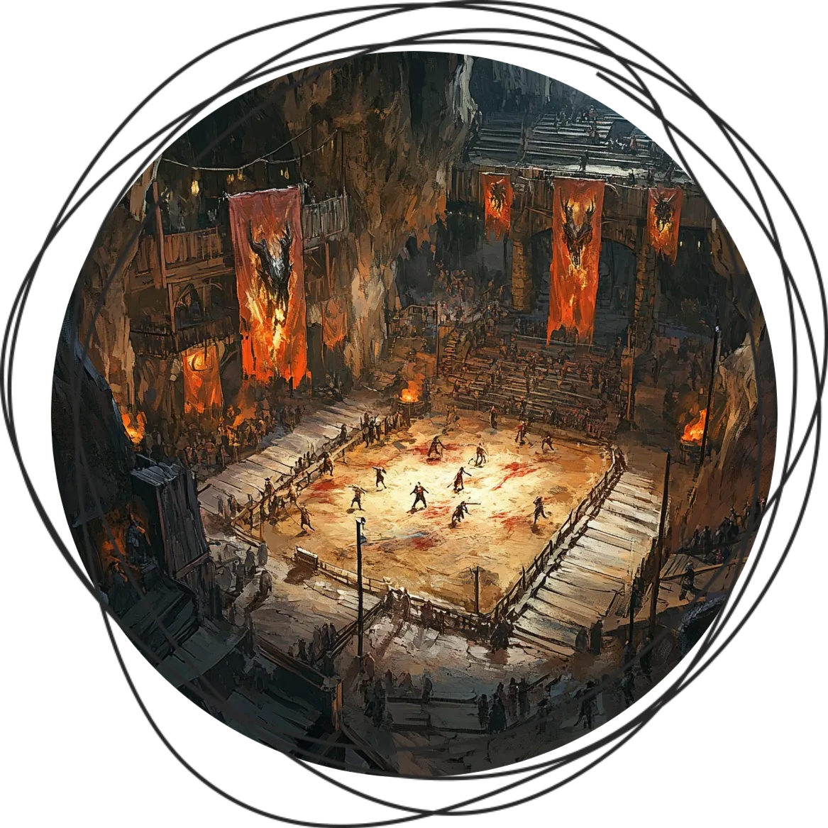 The Horned Arena The Pit/Thandor